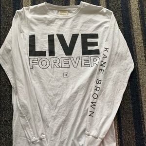 Kane Brown live forever long sleeve